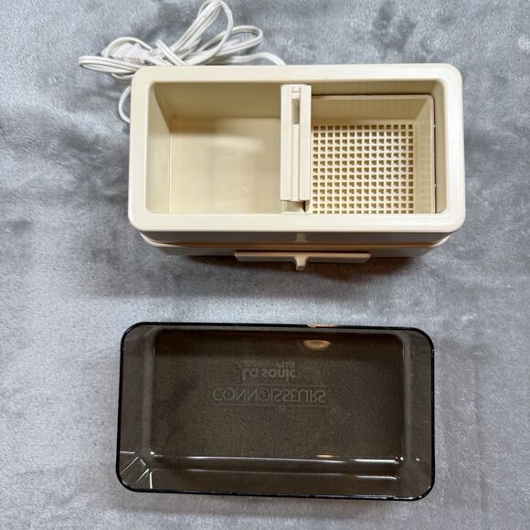 VTG Connoisseurs La Sonic Plus Deluxe Twin Tank Jewelry Cleaner Two Elect Speeds - Picture 5 of 6